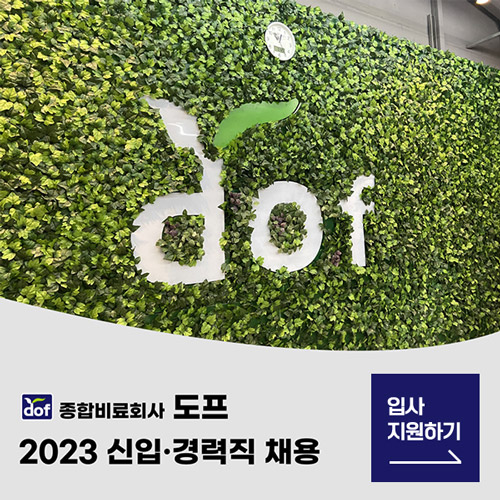 도프 신규채용 팝업